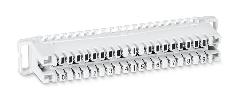 Плинт соединительный CM-10P на 10 пар маркировка 0-9 Cabeus 7016c