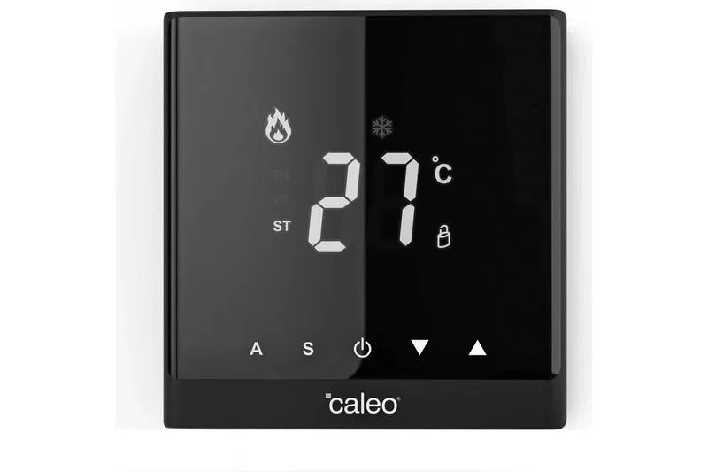 Терморегулятор C732 встраиваемый цифровой 3.5кВт черн. CALEO 0К-00000781
