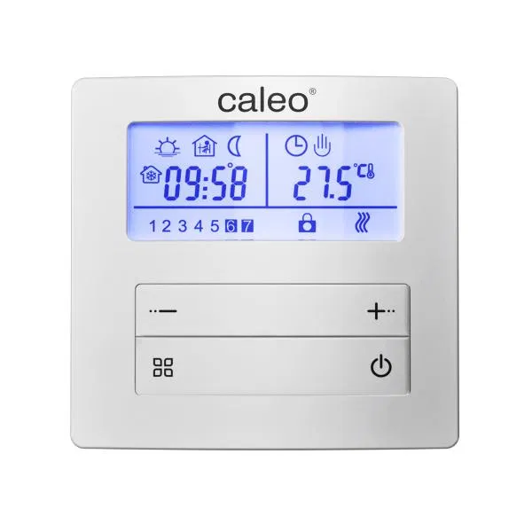 Терморегулятор С950 накладной цифровой программируемый 3.5кВт CALEO УП-00000214