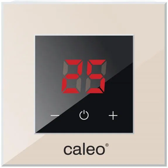 Терморегулятор NOVA встраиваемый цифровой 3.5кВт беж. CALEO УП-00000354