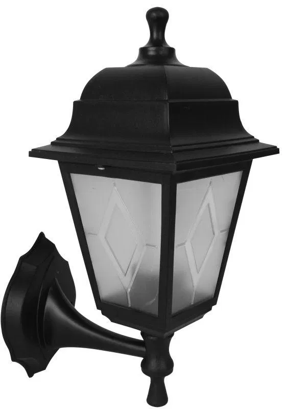 园林公园灯 PP4201/02 C02 НБУ 04-60-001 У1 "Леда" 4-sided plastic + plastic black Camelion 13830