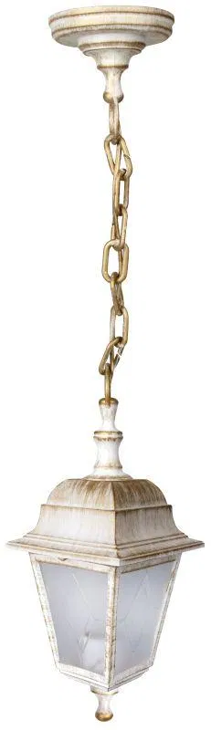 Garden lamp PP4205 C66 NSU 04-60-001 U1 "Adele" 4-sided plast. +plast. white bronze Camelion 13849