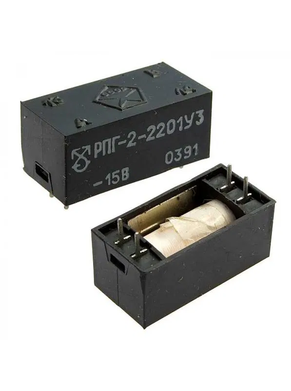 Реле герконовое РПГ-2 2201 15В ЧЭАЗ A8119-77958551