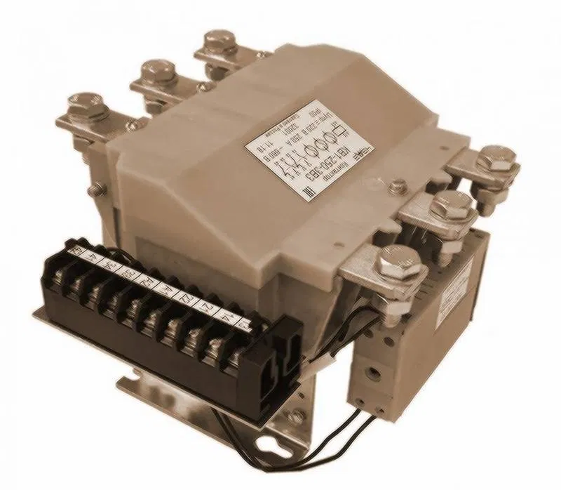 Контактор вакуумный КВ-1-160-3 В3 кат. 380В AC/DC 2НО+2НЗ с блоком БВ2 БЗ справа (135303300.01) ЧЭАЗ A8119-80083509