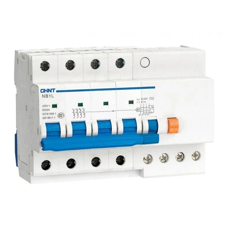 Residual current circuit breaker 4p C 25A 300mA type AC 6kA NB1L-40 (R) CHINT 198121