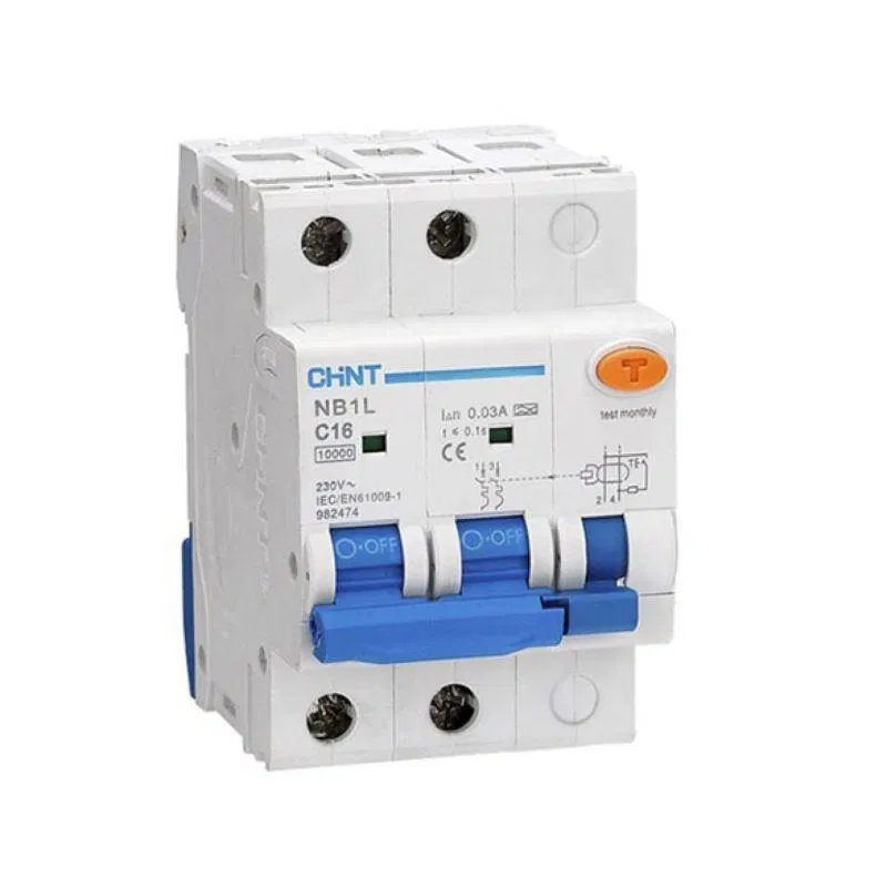 差分电流断路器 2P C 40A 100mA Type A 10kA NB1L (54mm) (R) CHINT 205031