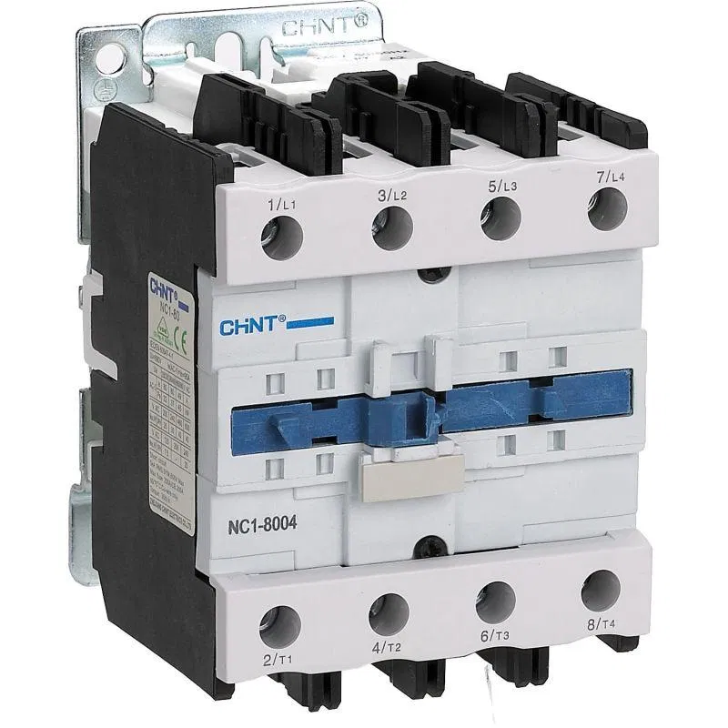 Контактор NC1-8004Z 4п 80А 220В DC (R) CHINT 225971