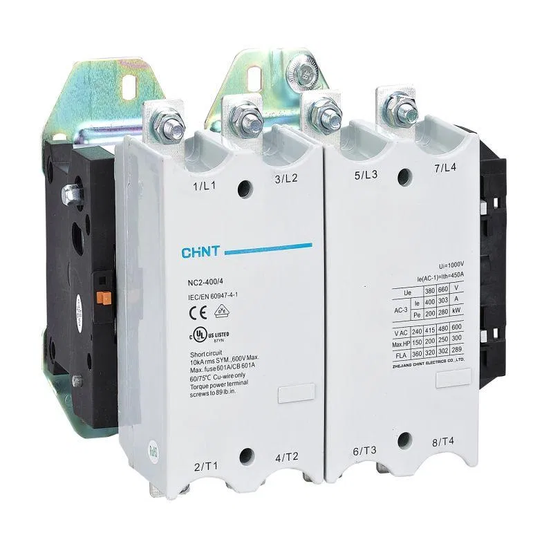 Контактор NC2-400/4 400А кат. 230В AC AC-3 (R) CHINT 236206