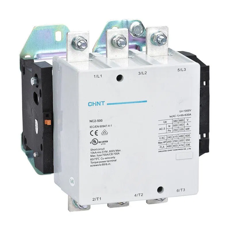 Контактор NC2-500 500А 110В AC-3 50Гц (R) CHINT 236245