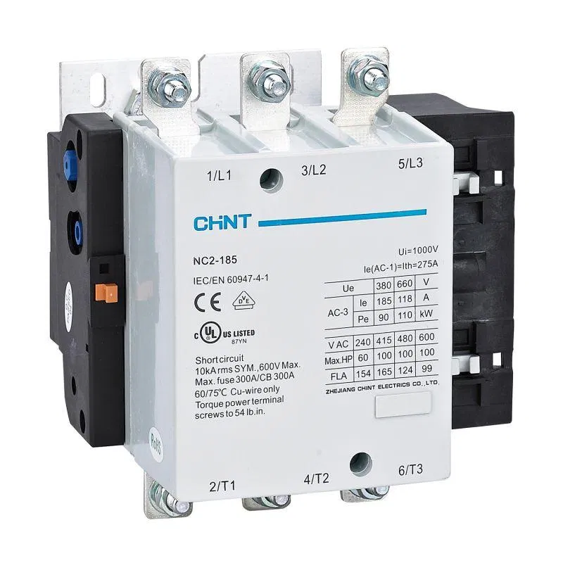 Контактор NC2-185 185А 110В AC-3 50Гц (R) CHINT 236580