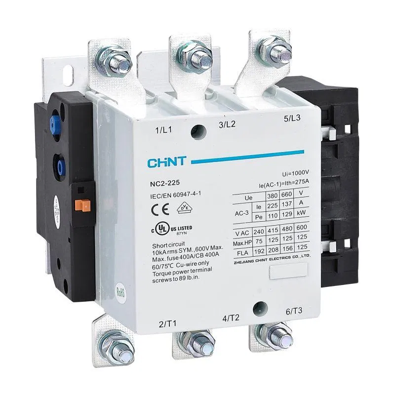 Контактор NC2-225 225А 110В AC-3 50Гц (R) CHINT 236978