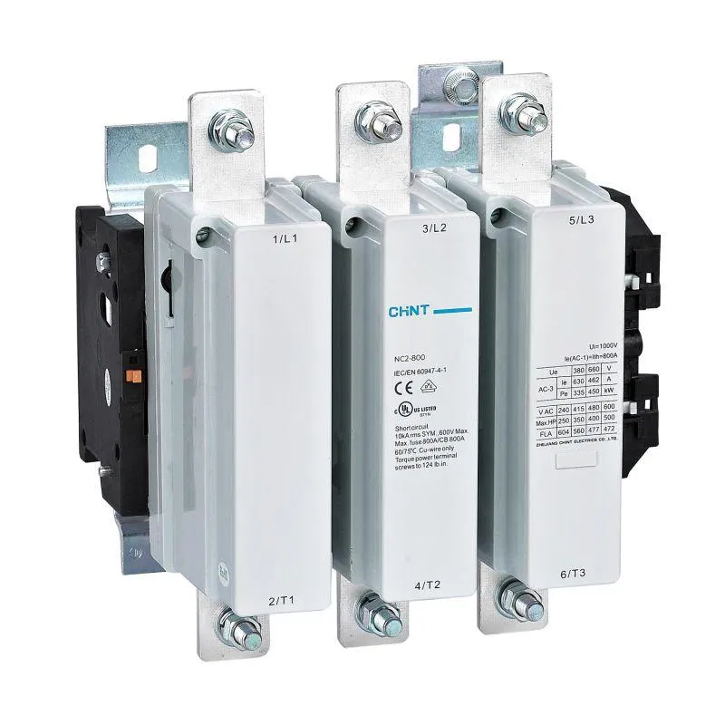 Contactor NC2-800 800A cat. 220-240V AC AC-3 CHINT 254405