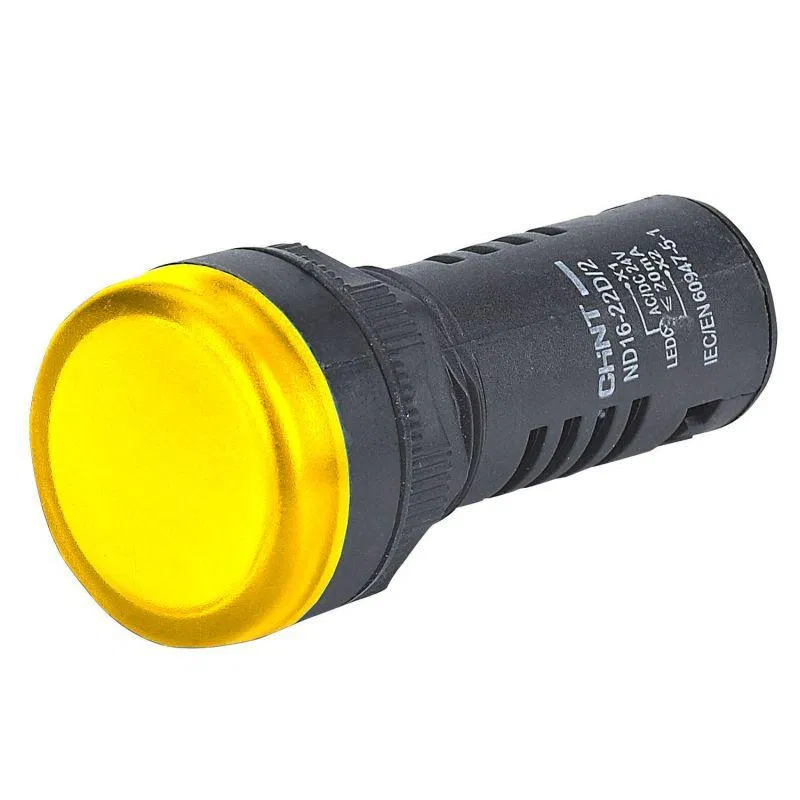 Индикатор помехозащищенный ND16-22D/2K2 AC 380В (R) желт. CHINT 268770