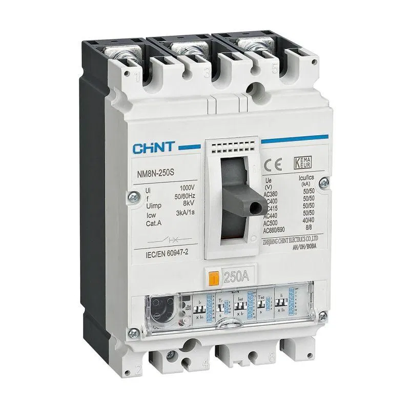 Выключатель автоматический защиты двигателя 3п 630А 70кА NM8N-630Q ENM (R) CHINT 269561