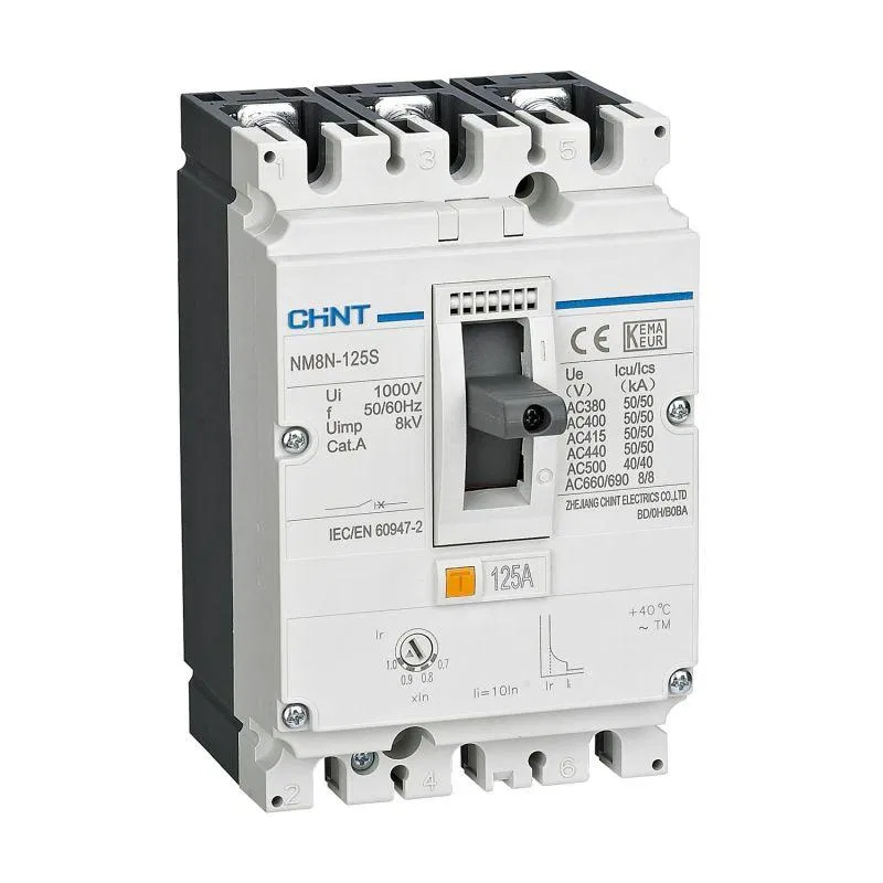 3P 16A 150kA 断路器 NM8N-125R TM 热磁脱扣 (R) CHINT 271701