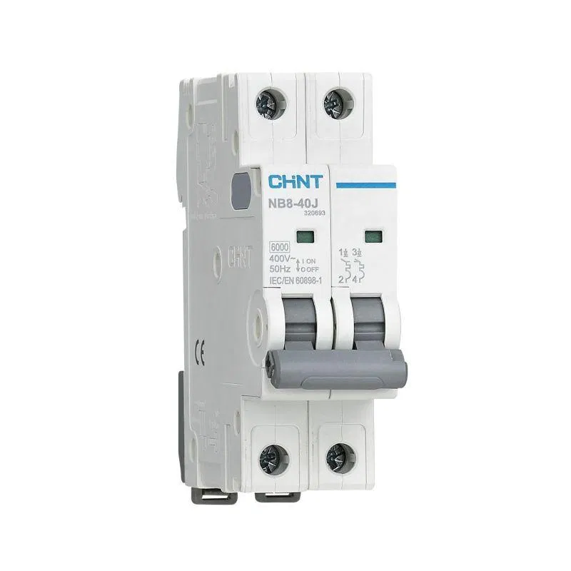 微型断路器 2P 2A 6kA NB8-40J x-ка C (R) CHINT 320684