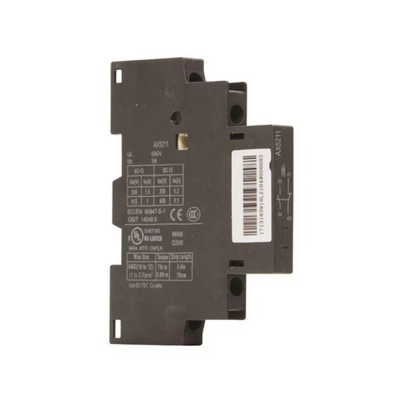 Контакт вспомогательный боков. AX03-S8 02 для NS8 CHINT 570111