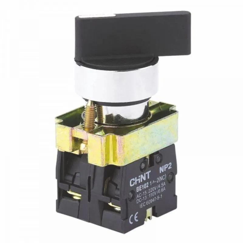 CHINT NP2-BJ33 三档带锁定 2NO IP40 开关 574858