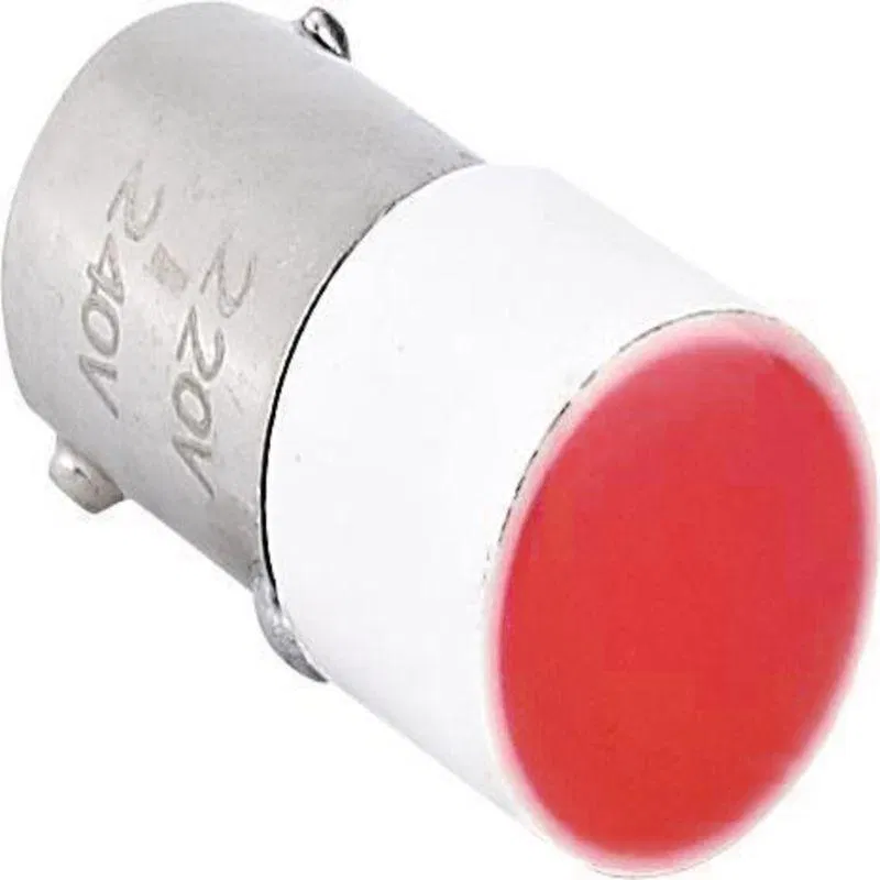 Лампа BA9s для NP2 AC/DC6В (LED) (R) красн.CHINT 576758