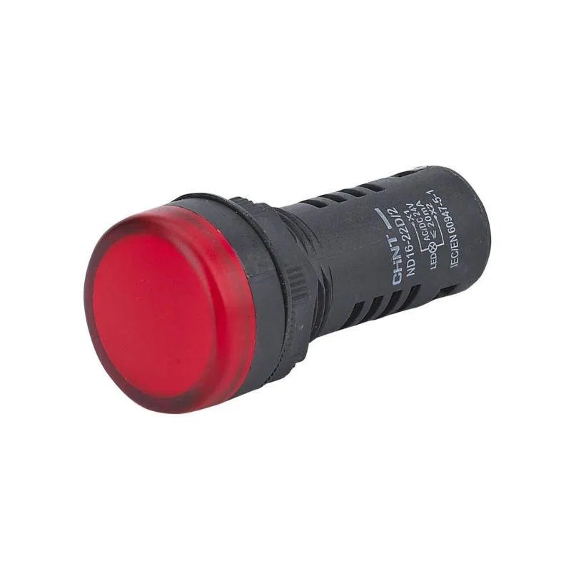 Индикатор ND16-22D/4 IP40 AC 380В встроен. конденсатор (R) красн. CHINT 592664