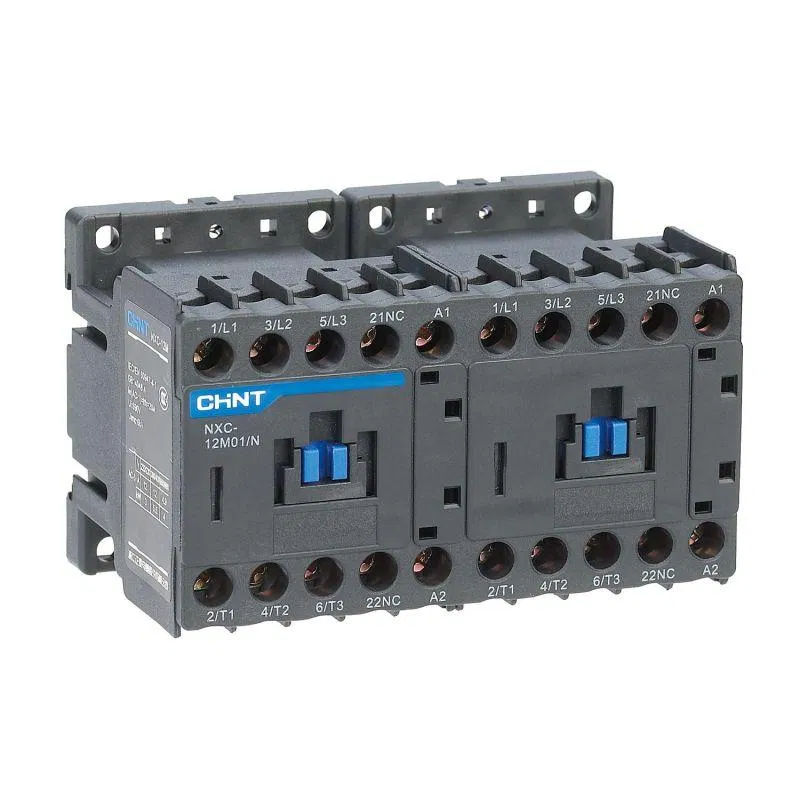 Контактор NXC-12M/4/N реверс. 12А 380АС 4Р 50/60Гц CHINT 836651