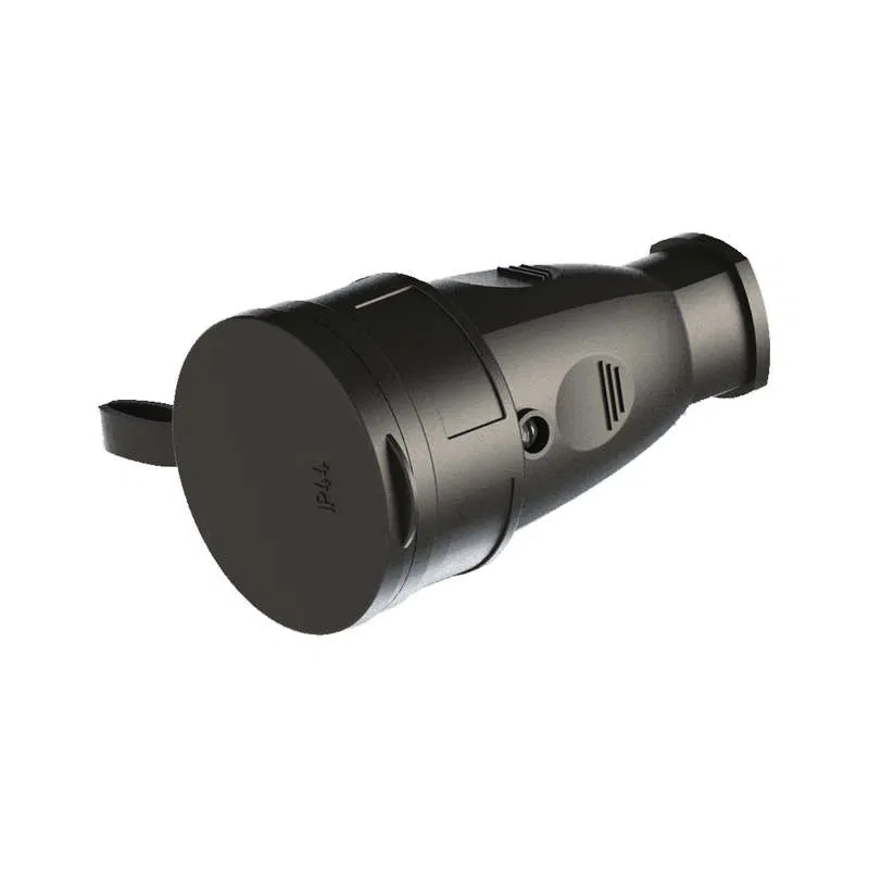 Plug connector PA16-005 16A IP44 250V with ground rubber Vitebsk 0205-00010 CHPTUP VETP Svet Vitebsk