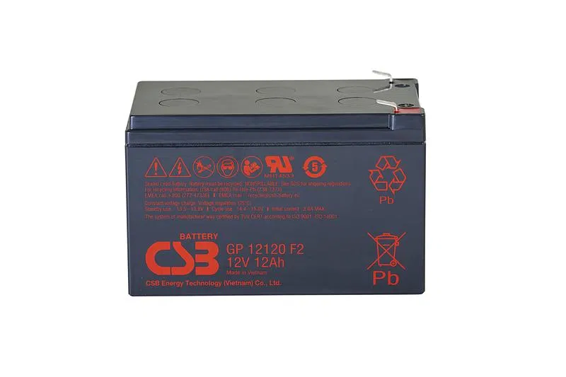 Аккумулятор 12В 12А.ч CSB GP12120 F2 CSB