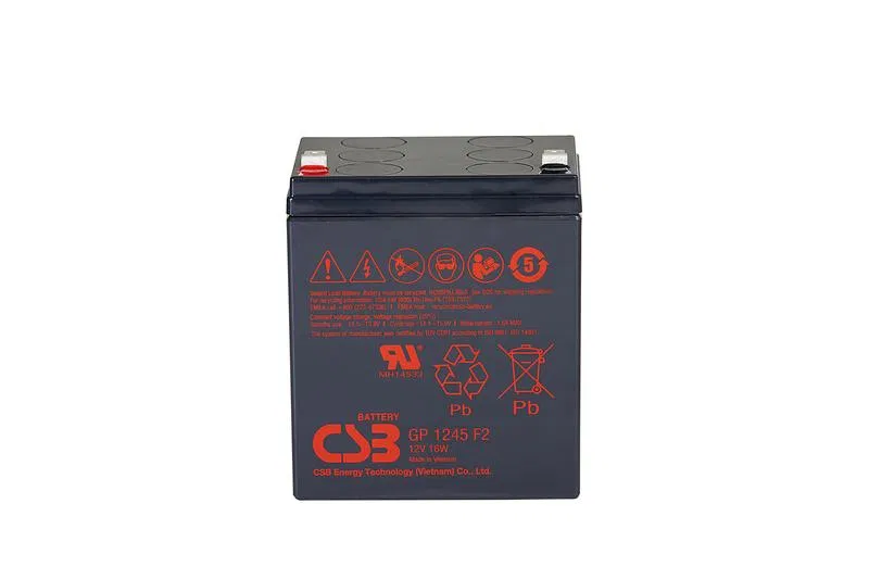 Аккумулятор 12В 4.5Ач CSB GP1245 (12V16W) CSB