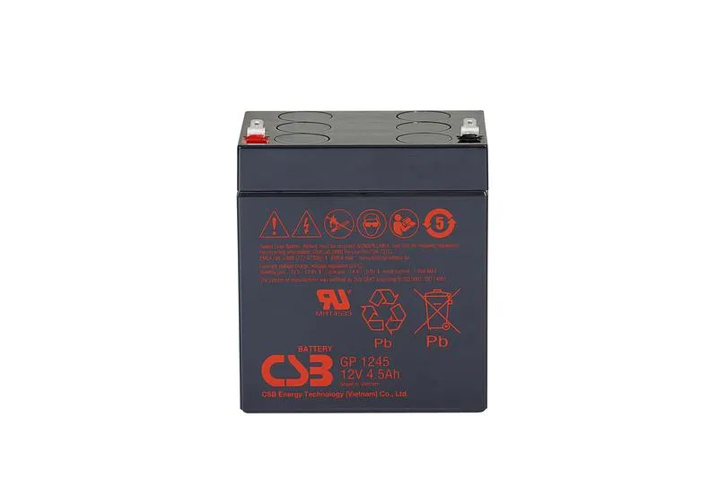 Аккумулятор 12В 4.5А.ч CSB GP1245 CSB