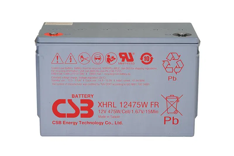 Аккумулятор CSB XHRL12475W FR CSB