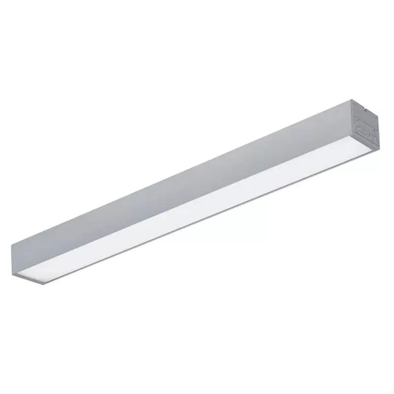 Светильник светодиодный FLORA-100-A 50 6500К IP40 1540х50х70 CRI80 opal-sand с БАП на 1ч сер. LUXDATOR CON CSVT ЦБ-00008436