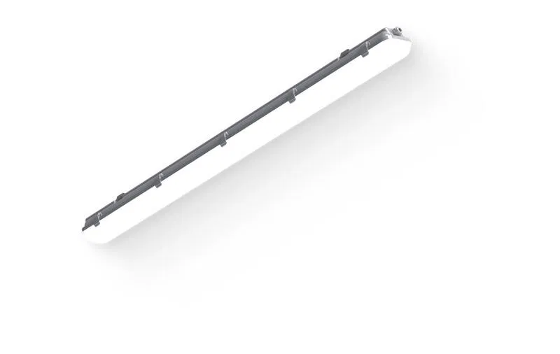 Светильник светодиодный SLIM-A 32 1262х124х85 CRI80 3000К milky IP65 II сер. с БАП на 1ч LUXDATOR CSVT ЦБ-00010701