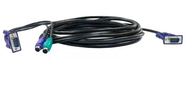 Кабель KVM DKVM-CB5/B1A дл.5м с разъемами VGA и PS/2 для DKVM-4K/B D-Link 1108884