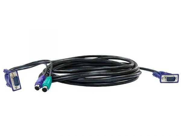 Кабель KVM DKVM-CB/1.2M/B1A дл.1.2м с разъемами VGA и PS/2 D-Link 1630871