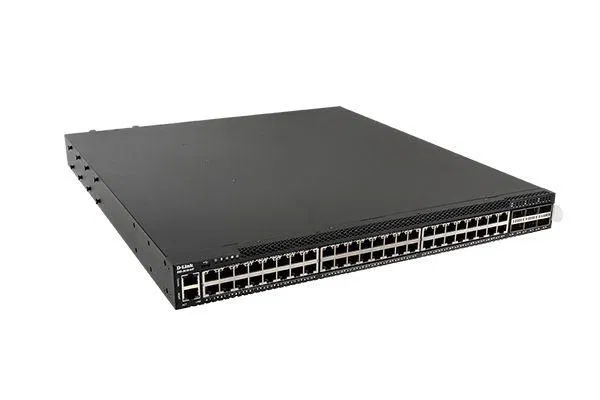 Коммутатор управляемый стекируемый L3 DXS-3610-54T/A1ASI с 48 порт. 10GBase-T; 6 порт. 100GBase-X QSFP28; 2 ист. пит. AC и 5 вентиляторов D-Link 1816603