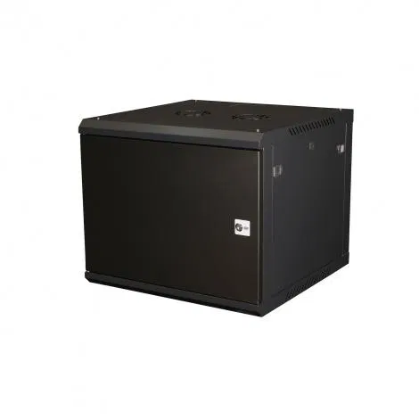 Шкаф настенный 19дюйм 12U 600х600 дв. метал. сер. Datarex DR-610220