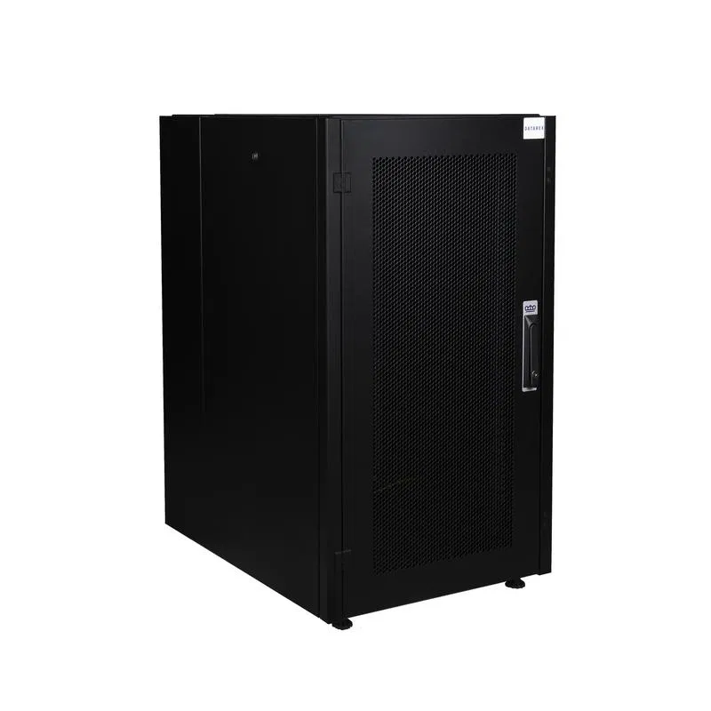 Шкаф напольный 19дюйм 26U 600х800 передн. дверь перфорир.; задн. стенка перфорир. черн. Datarex DR-721211
