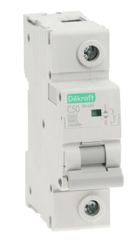 Выключатель автоматический 1п C 50А 15кА ВА-203 SE 13461DEK Systeme Electric