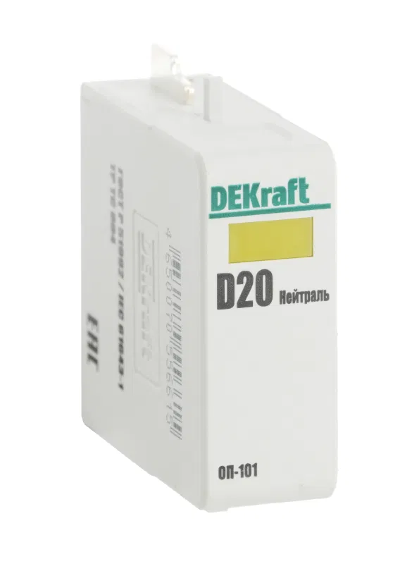 Surge arrester cartridge T2 T3 N 20kA 275V VM-101 DEKraft 18043DEK