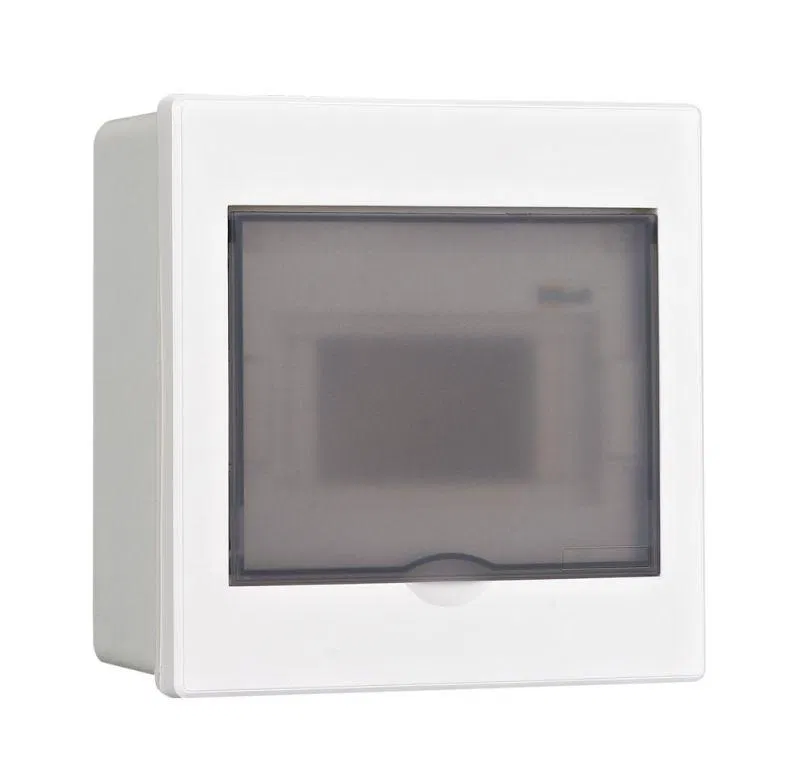 Корпус встраиваемый дв. 1 ряд 6 мод. IP41 ЩРВ-П пласт. прозр. DEKraft 31051DEK