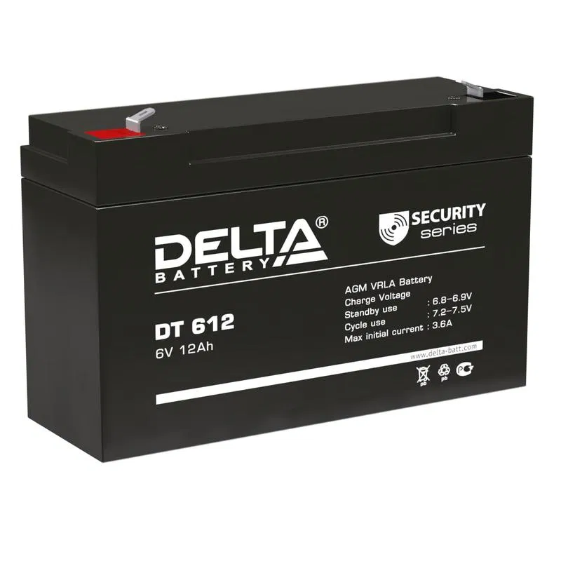 OPS 6V 12Ah DT 612 Delta 4614010040033 蓄电池