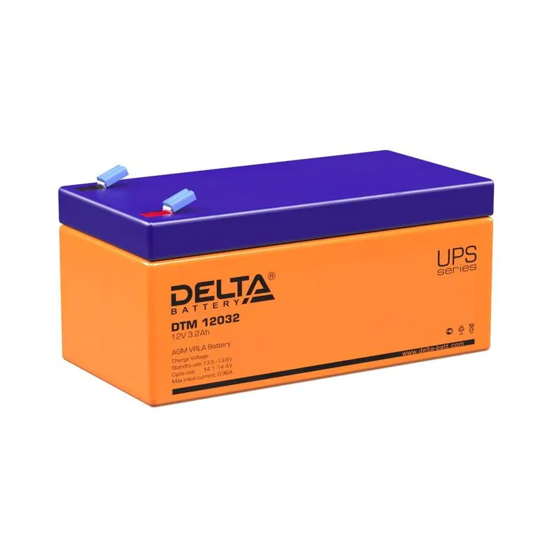 UPS蓄电池 12V 3.2Ah DTM 12032 Delta 4614010050007