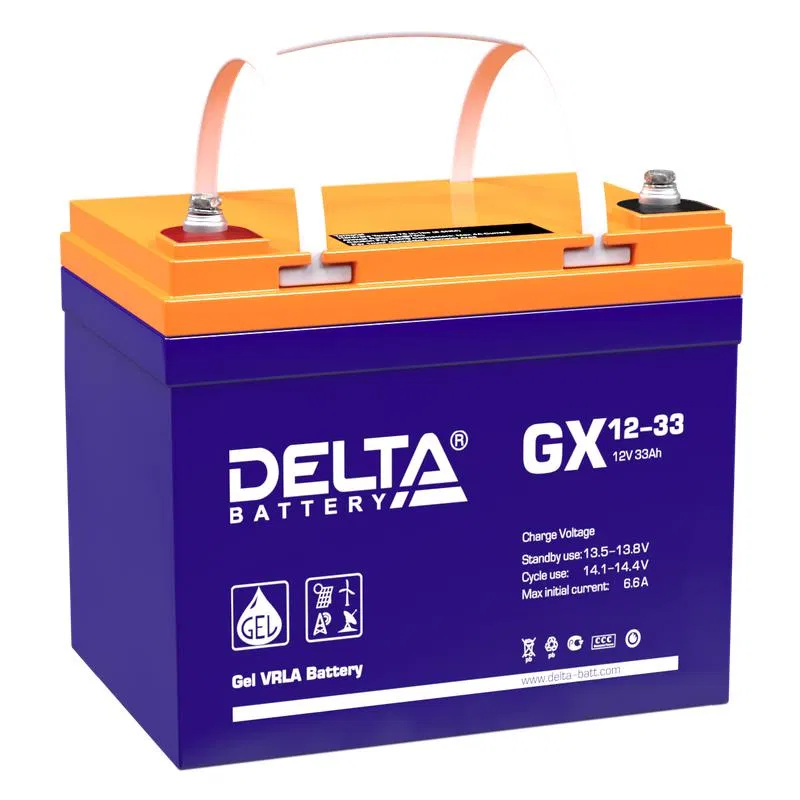 Battery 12V 33Ah GX 12-33 Delta 4614010170012