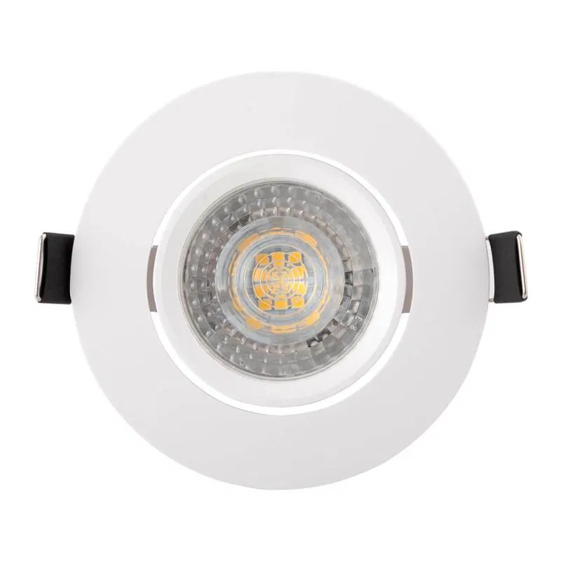 Светильник 10Вт GU5.3 IP20 LED встраив. пластик бел. DENKIRS 529034