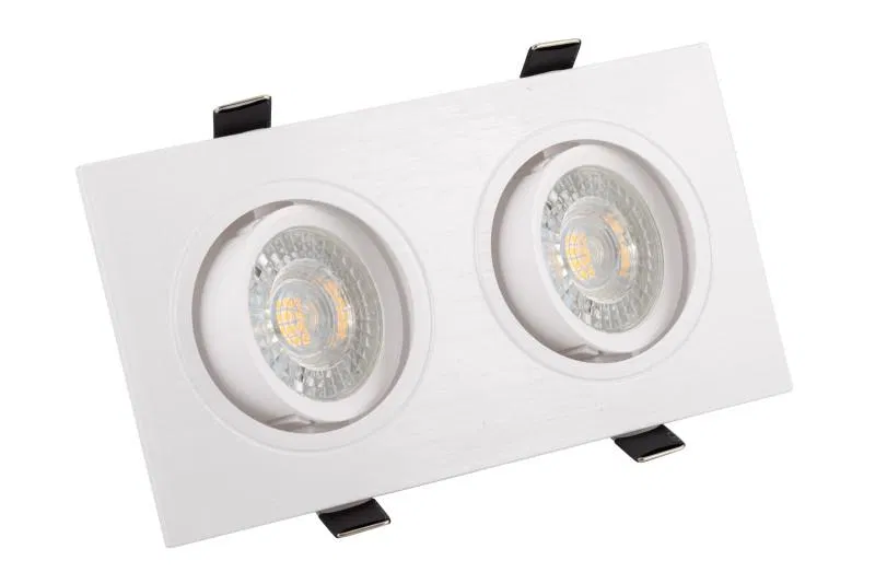 Светильник 10Вт GU5.3 IP20 LED встраив. пластик бел. DENKIRS 529038