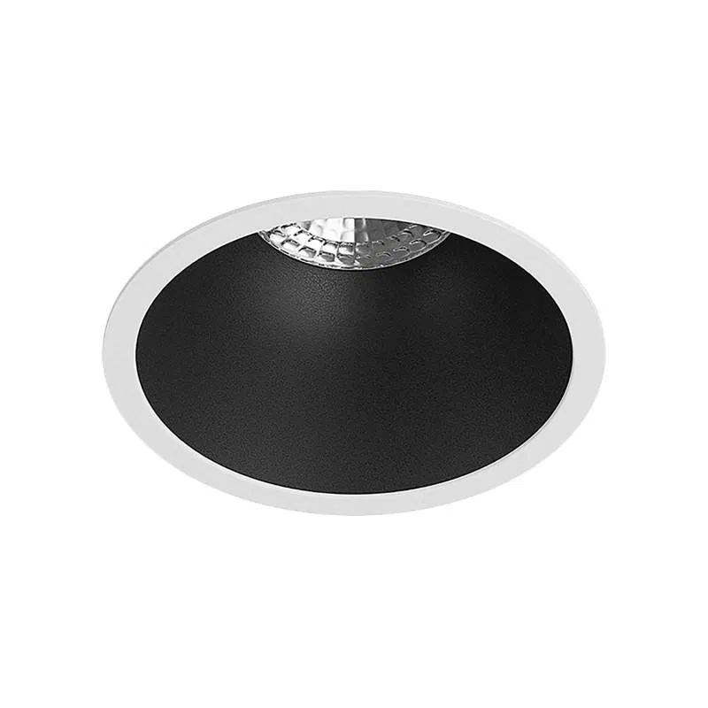 Светильник 10Вт GU5.3 IP20 LED встраив. пластик бел./черн. DENKIRS 593126