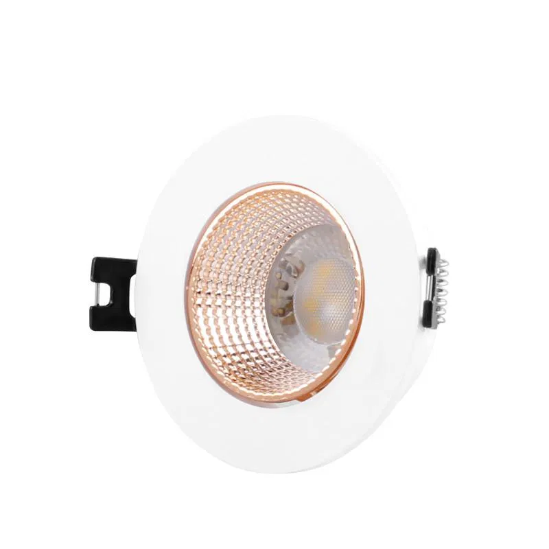 Светильник 10Вт GU5.3 IP20 LED встраив. пластик бел./бронз. DENKIRS 631271