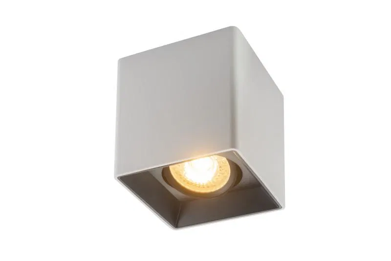 Светильник 10Вт GU5.3 IP20 LED накладной пластик бел./черн. DENKIRS 632184