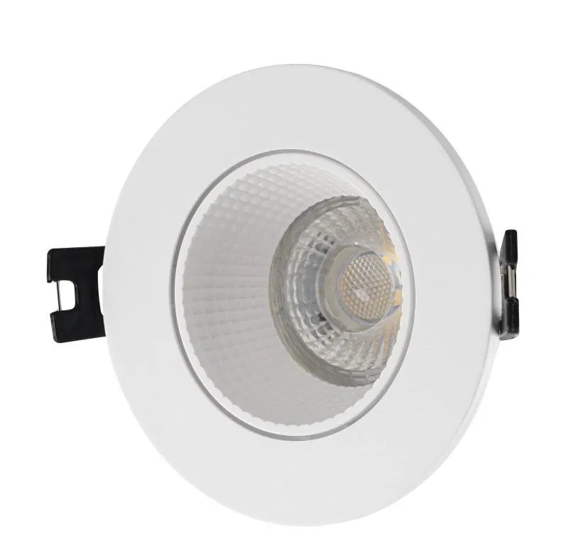 Светильник 10Вт GU5.3 IP20 LED встраив. пластик бел./бел. DENKIRS 649419