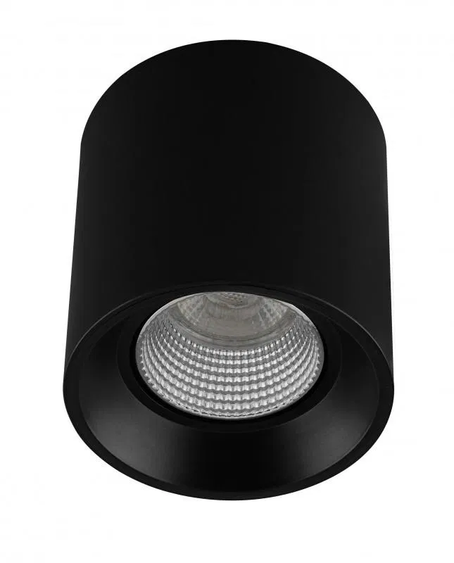 Светильник 10Вт GU5.3 IP20 LED накладной пластик черн./хром DENKIRS 654428